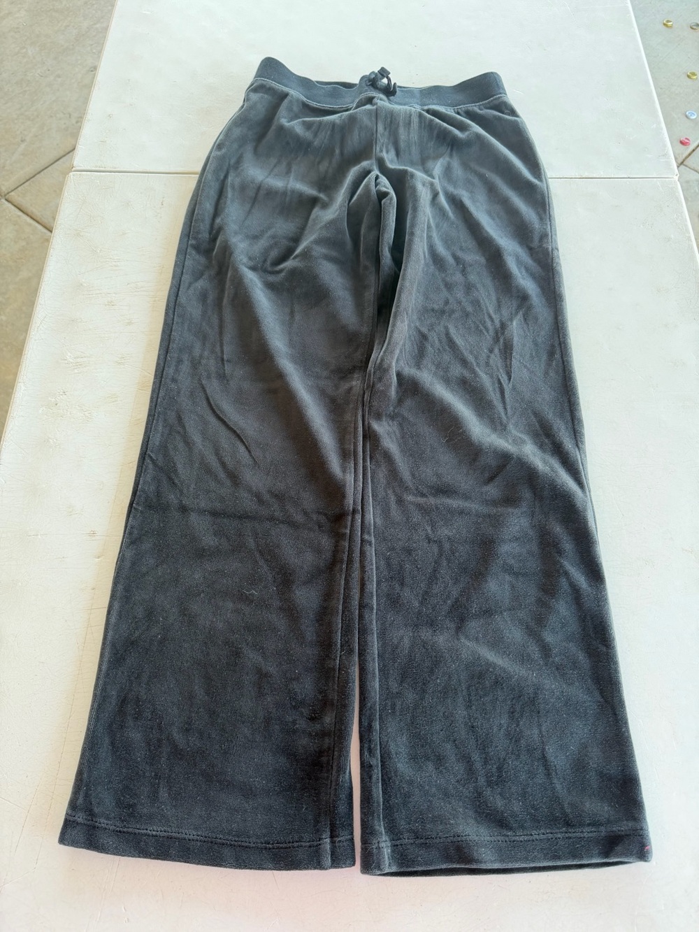 Circo Black Fleece Kids Sweatpants with Drawstring